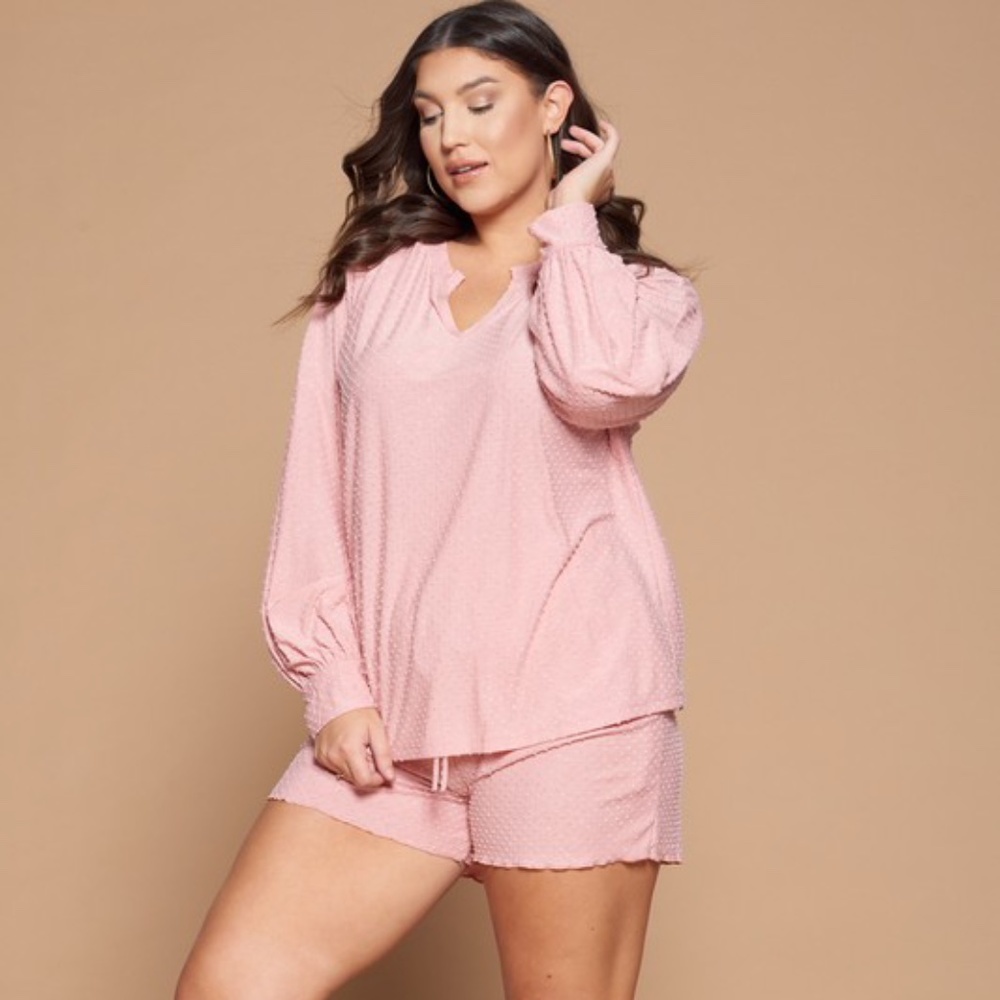 Kelly Plus Size Lounge Set
